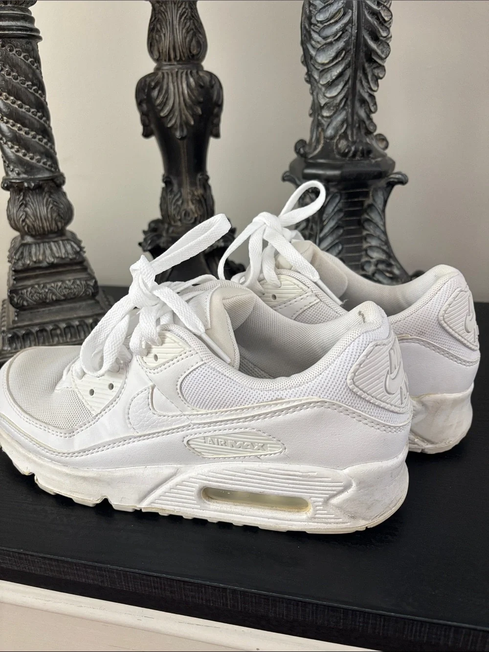 Nike White Air Max Low-Top Sneakers